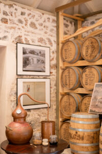 The 200-year-old walls housed enslaved peoples and now barrels of rum.